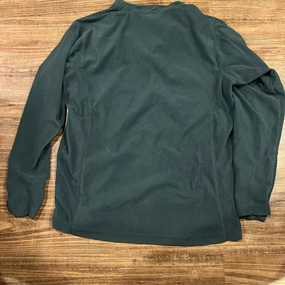 Light weight Columbia Men's Dark Green Zip-Up Sweater size S - Picture 3 of 3